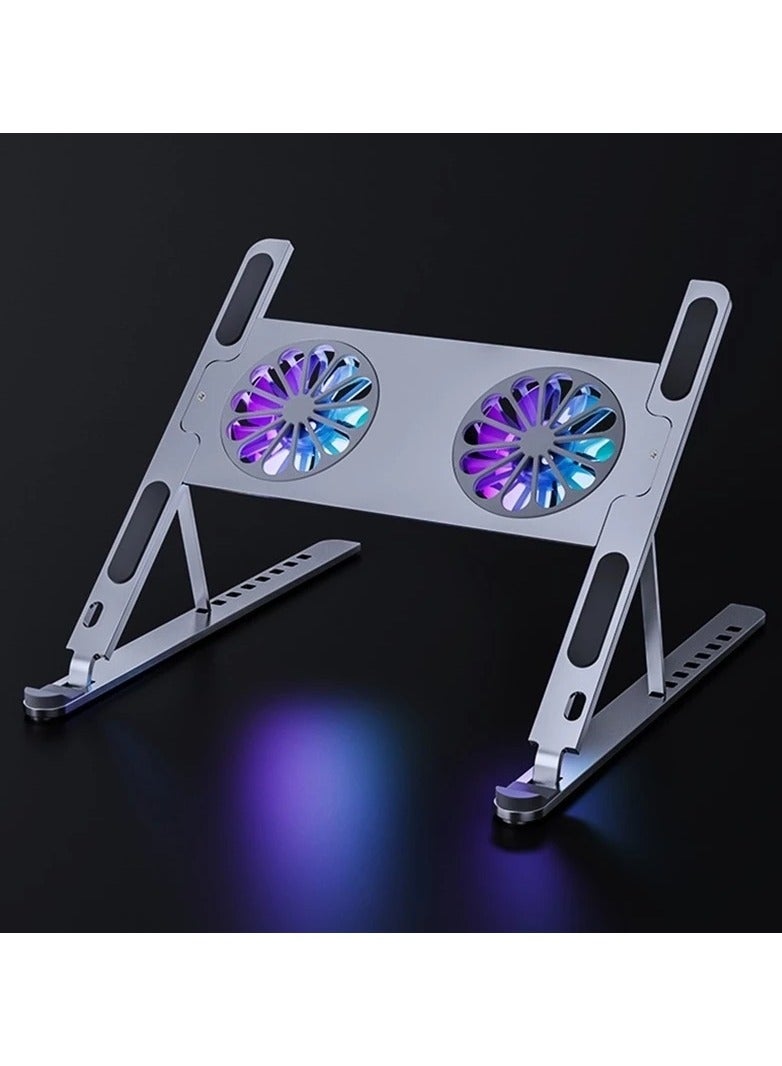 P11 Ventilated Support Air Adjustable Cooling Bracket Notebook Cooler Laptop Stand - Image 4