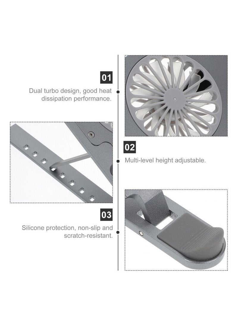 P11 Ventilated Support Air Adjustable Cooling Bracket Notebook Cooler Laptop Stand - Image 2