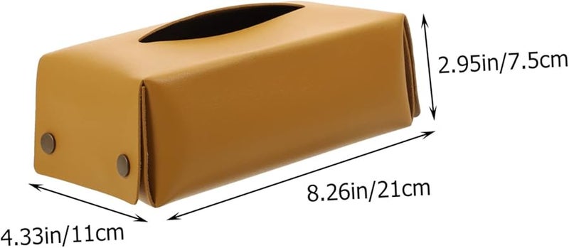 حامل صندوق المناديل الأسود لسطح المكتب مقاوم للأوساخ - تصميم مثالي للمنزل والمكتب والسفر - Image 3