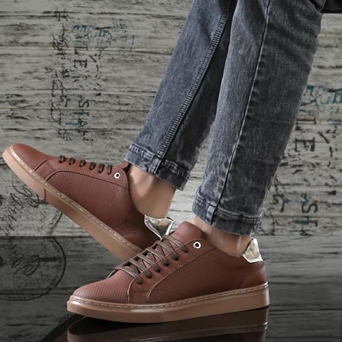 Cruiser Men's Volvo Brown Sneakers_8 UK (2526-9) - Image 3