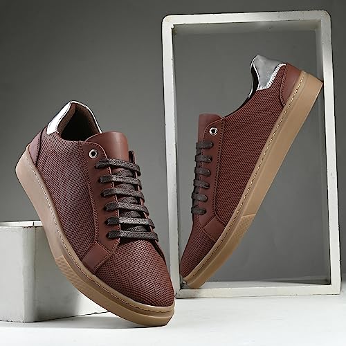 Cruiser Men's Volvo Brown Sneakers_8 UK (2526-9) - Image 2