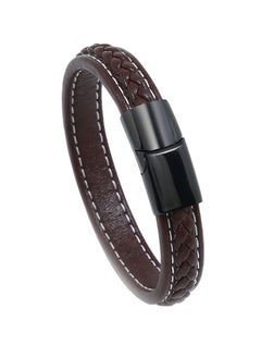 2PCS Mens Leather Bracelets Premium Braided Leather Bracelets for Men with Stainless Steel Magnetic Clasp Braided Bracelets for Men Leather Cuff Mens Boys Bracelet - pzsku/Z2FF03F0F4B83DEB78D73Z/45/_/1733644001/ea1d1cf8-7bc3-40c3-9bdb-3047e93fa7ef