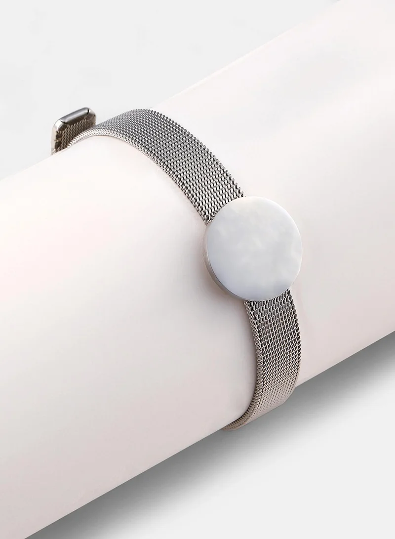 SOHI Circular Wraparound Artificial Bracelet Jewellery