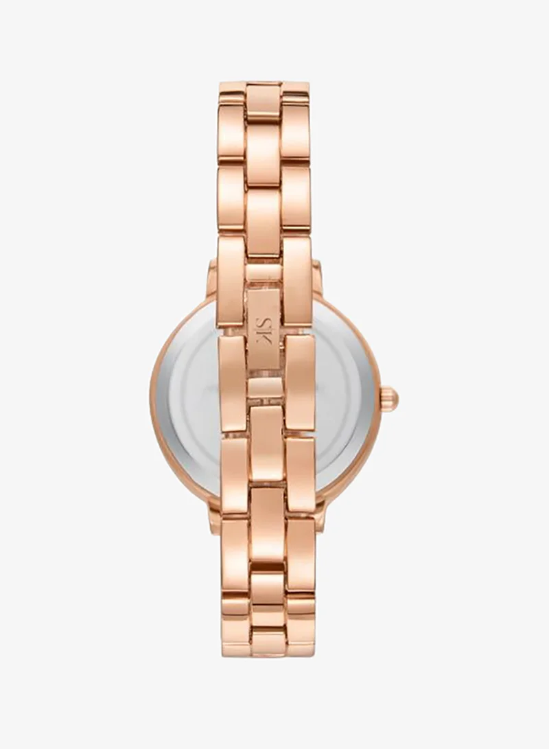 Kenneth Scott Pink Women's Alloy Analog Watch K23501-RBPP - 32 mm for Women | Best Price UAE