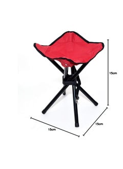 2HEET 2heet Folding Portable Tripod Stool or Chair with Carrying Case for Outdoor Camping Hiking Fishing spectating Soccer Basketball Football All Sports Multicolour  - Image 2