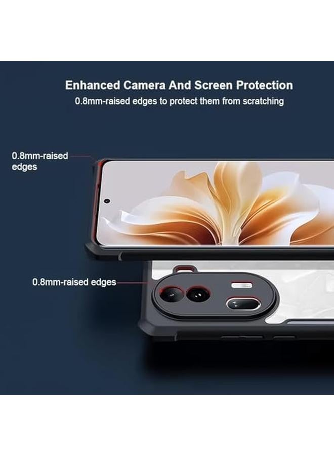 إيروريكس جراب لهاتف Oppo Reno 11 5G، جراب حماية لعدسة الكاميرا، مصنوع من مادة TPU، مقاوم للصدمات، وسائد هوائية، مضاد للاصفرار، غطاء خلفي للهاتف المحمول، جراب واقٍ رفيع - Image 2