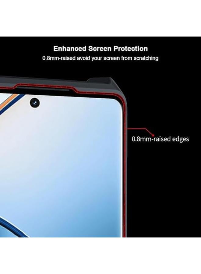 إيروريكس جراب لهاتف Oppo Reno 11 5G، جراب حماية لعدسة الكاميرا، مصنوع من مادة TPU، مقاوم للصدمات، وسائد هوائية، مضاد للاصفرار، غطاء خلفي للهاتف المحمول، جراب واقٍ رفيع - Image 3