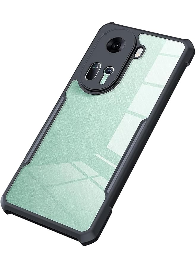 إيروريكس جراب لهاتف Oppo Reno 11 5G، جراب حماية لعدسة الكاميرا، مصنوع من مادة TPU، مقاوم للصدمات، وسائد هوائية، مضاد للاصفرار، غطاء خلفي للهاتف المحمول، جراب واقٍ رفيع - Image 1