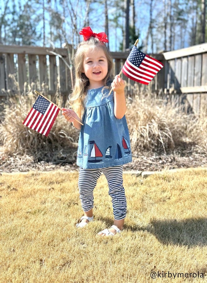 Mud Pie Children's Sailboat Tunic And Capri; 12-18M - Image 5