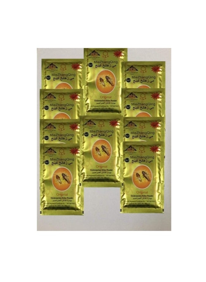 Miezhang Qing Cockroach killer powder 10 pieces 8g  - Image 1