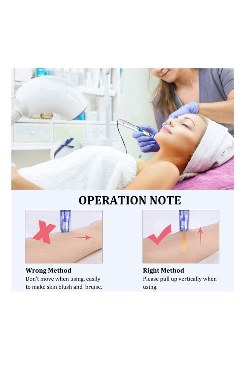 دكتور بن قلم ديرما بروفيشنال من دكتور بن A6 مزود بستة خراطيش و12 سنًا للاستخدام على دكتور بن - Image 3