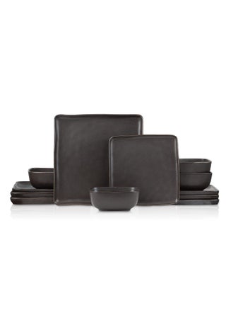 Stone Lain Jonny Stoneware 12piece Square Dinnerware Set Brown - pzsku/Z2FF0D4BDD0A6B1650336Z/45/1749490217/fae5284b-8d98-4058-b3a5-a4b6f392d93d