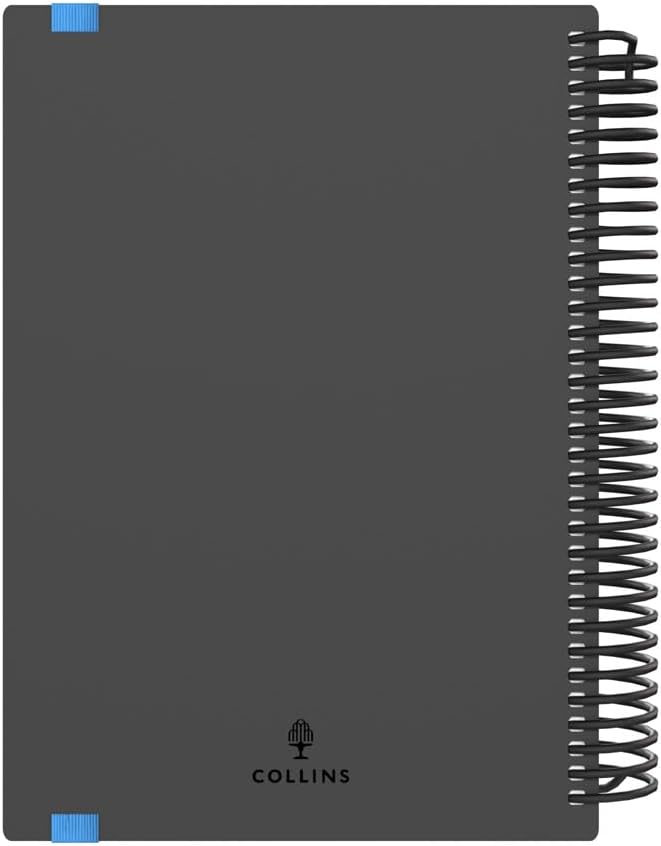 Collins - Delta - 2026 12 Month Calendar Year Planner, Day-To-Page with 1/2 Hourly Appointments Diary, A5 Wiro Bound Cover - Blue (FP51.60-26) - Image 2