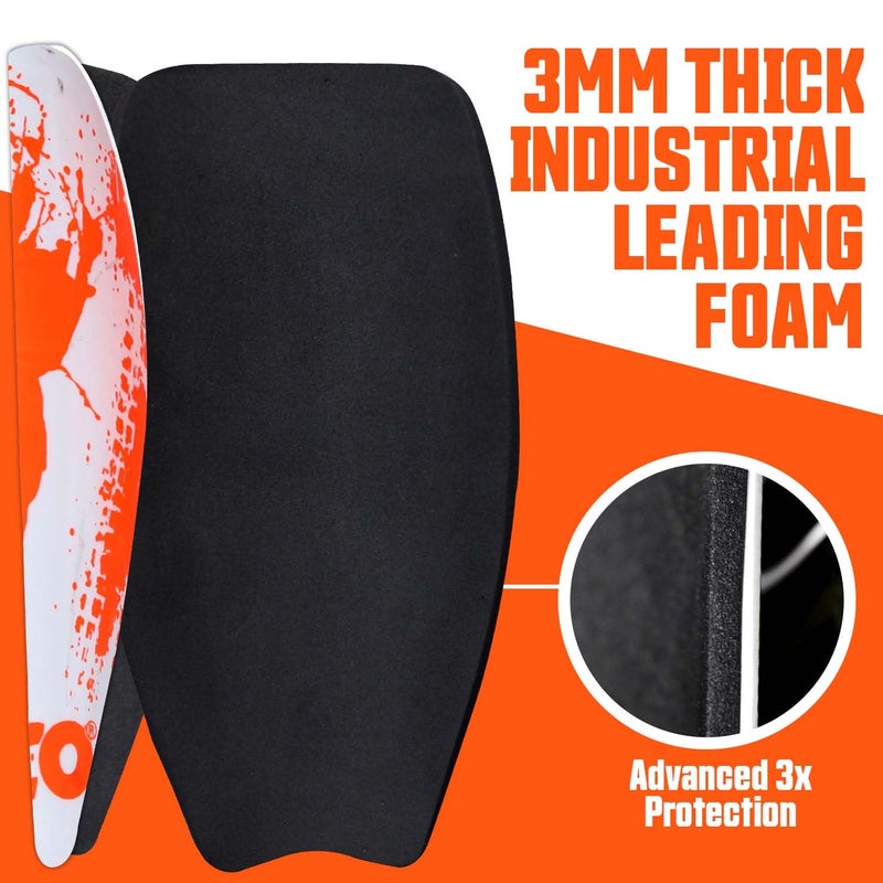 synco Fusion Shin Guard | Slipin Shin Pads for Football Training & Matches | Extra Protection and Comfort | Youth and Adults | Soccer, Hockey Protection Gear | Durable, Lightweight & Comfortable Fit - Image 4