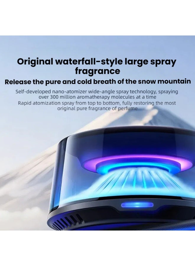 Smart car perfume diffuser, cloud and mist scenery aroma diffuser, household atmosphere light decoration - Image 3