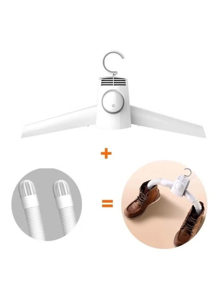 Shoe Dryer Tubular Electric Heater Deodorant for Clothes Devices Multifunction Portable Household Warm WindHanging Fold Fast  - Image 1
