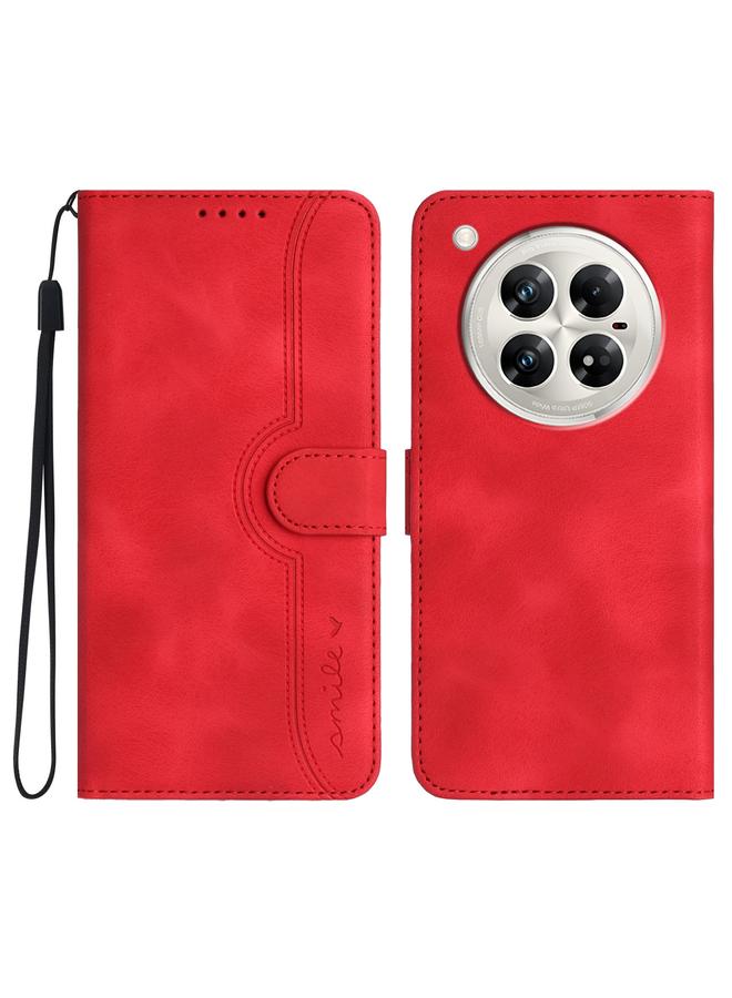 زبون جراب لهاتف Infinix Zero 40 4G / Zero 40 5G جراب هاتف جلدي بنمط قلب - Image 1