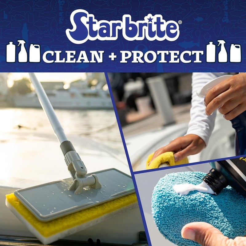 STAR BRITE Ultimate Aluminum Cleaner & Restorer - Aluminum Boat Cleaner - Perfect for Pontoon Boats, Jon Boats & Canoes (NO SPRAYER) - 64 OZ (087762) - Image 4
