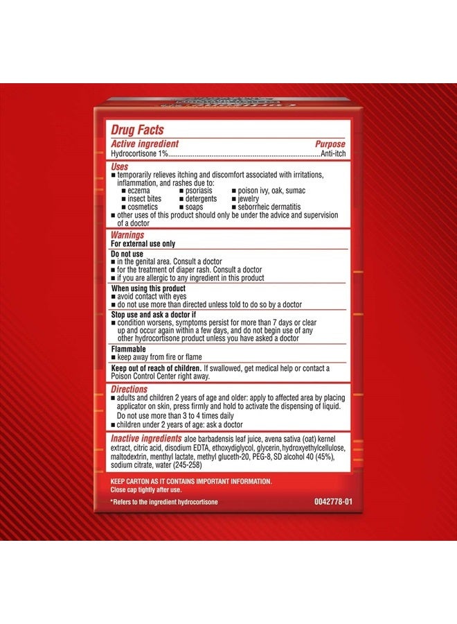 Cortizone 10 Hydrocortisone Anti-Itch Liquid Easy Relief Applicator-1.25, oz. - Image 2