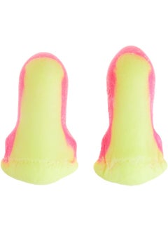 Howard Leight Howard Leight by Honeywell Laser Lite High Visibility Disposable Foam Earplugs, Pink/Yellow , 200-Pairs (LL-1) - 3301105 