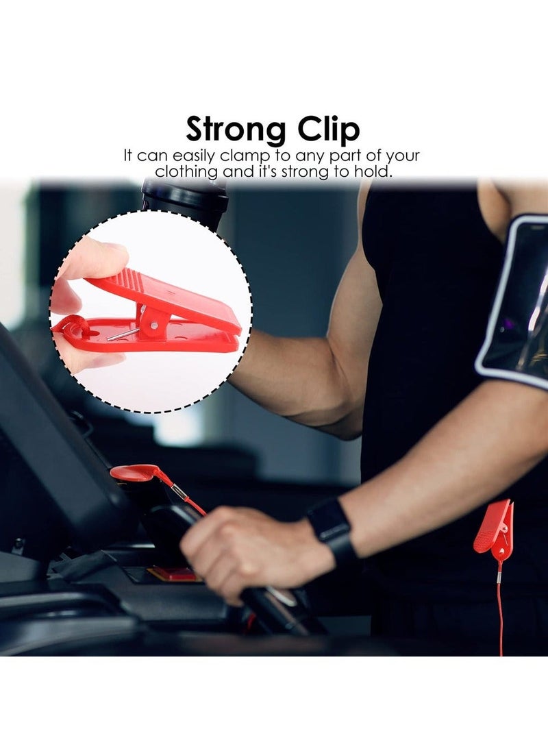 Generic - Treadmill Safety Key Treadmill Emergency Stop Magnetic Stop Switch Emergency Accessory Kits Magnet Safety Lock Compatible with Majority of Treadmills - Image 1