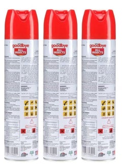 Goodbye All Insects Killer Spray - 400 ml Pack of 3  - Image 2