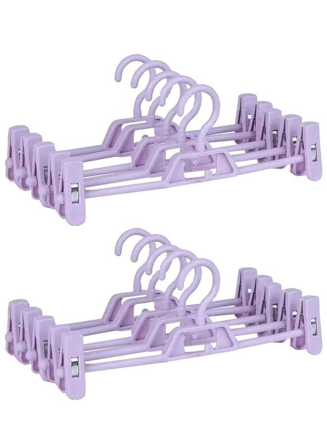 ZCM-HAPPY 10-Piece Trouser Hanger Skirt Clip  - Image 1