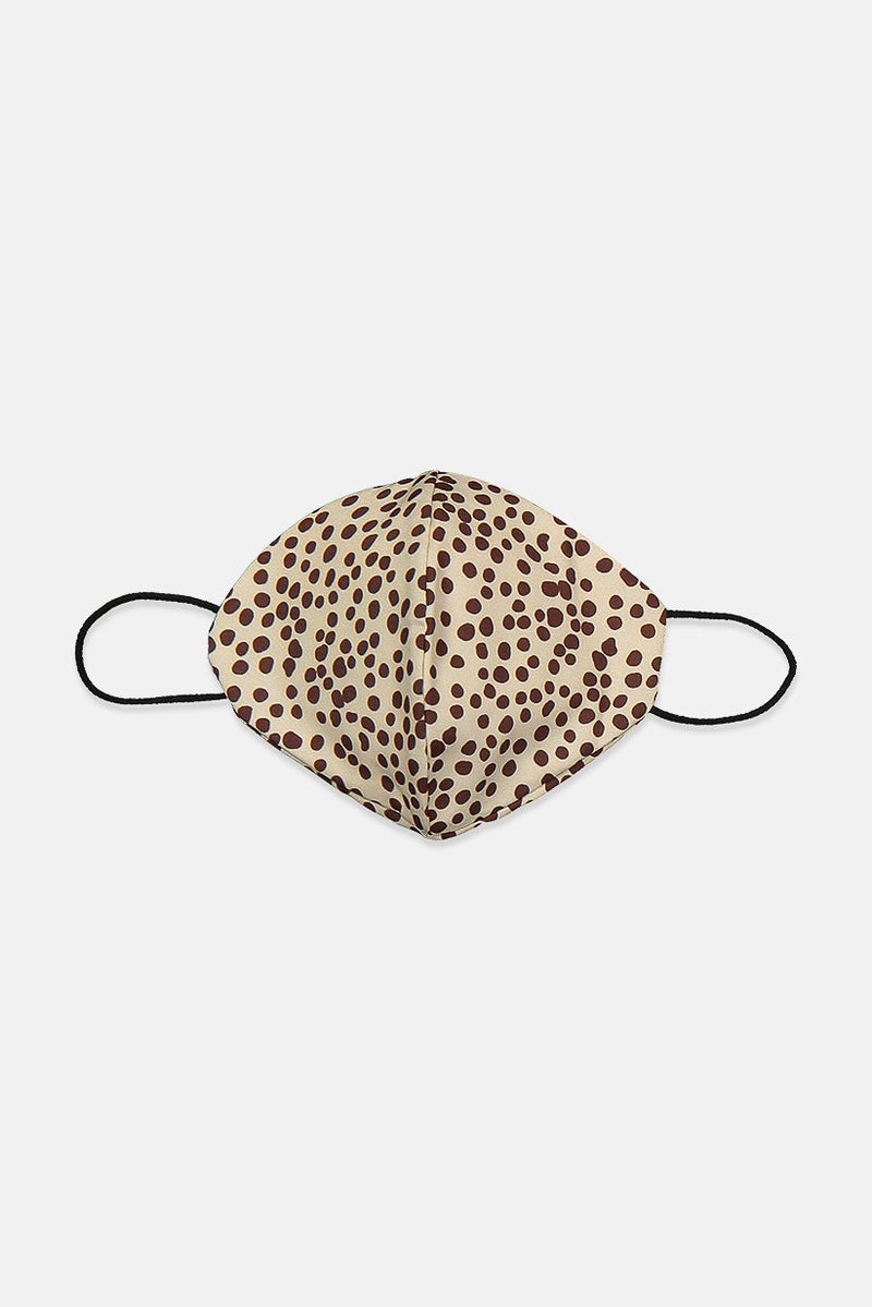 TOPSHOP Polka Dots Face Mask, Multicolor - Image 1