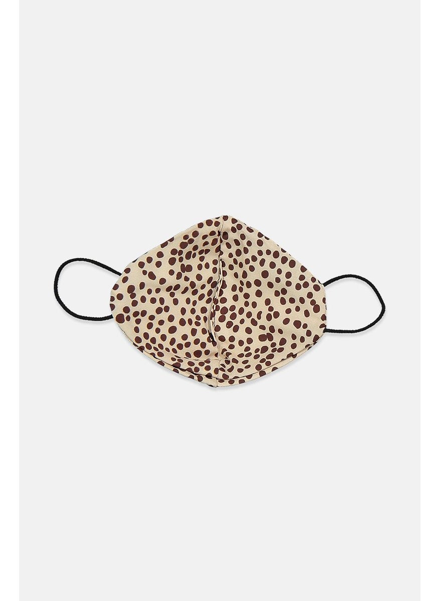 Polka Dots Face Mask, Beige and Brown - pzsku/Z2FF16E18712C30AF88EFZ/45/_/1739715372/3661df98-5e08-436f-9c5e-ec8b296ef9d1