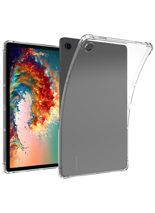 Generic Samsung Galaxy Tab A9 Case, Shockproof Impact Resistant Flexible Cover, Slim and Light, Yellowing Resistant, Shockproof Anti-Drop Cover for Samsung Galaxy Tab A9 8.7 inch 2023 (Clear)  - Image 1
