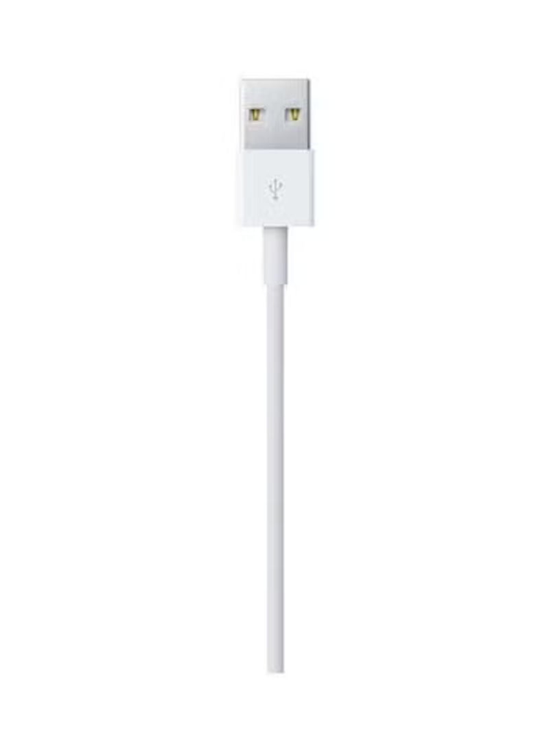 Apple Lightning To USB Charging Cable 1M for Apple iPhone White  - Image 3
