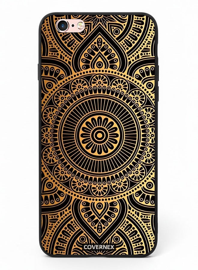 Covernex Apple iPhone 6s Protective Case Cover Printed Featuring Mamdala Geometric Pattern - Image 2