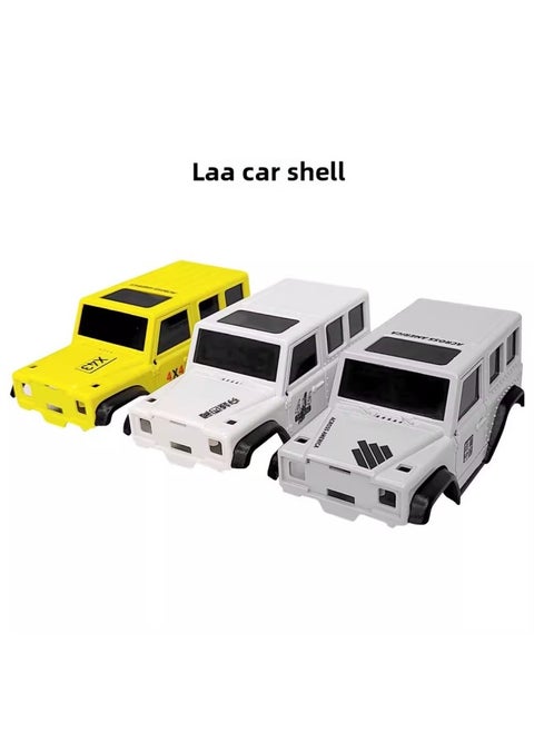 LDARC Redian X43 Off-road 1/43 Mini Simulation Climbing Car Four-wheel Drive Mumarer RC Remote Control Model Car-color:Car Shell (Price Starting From 10 Pieces)