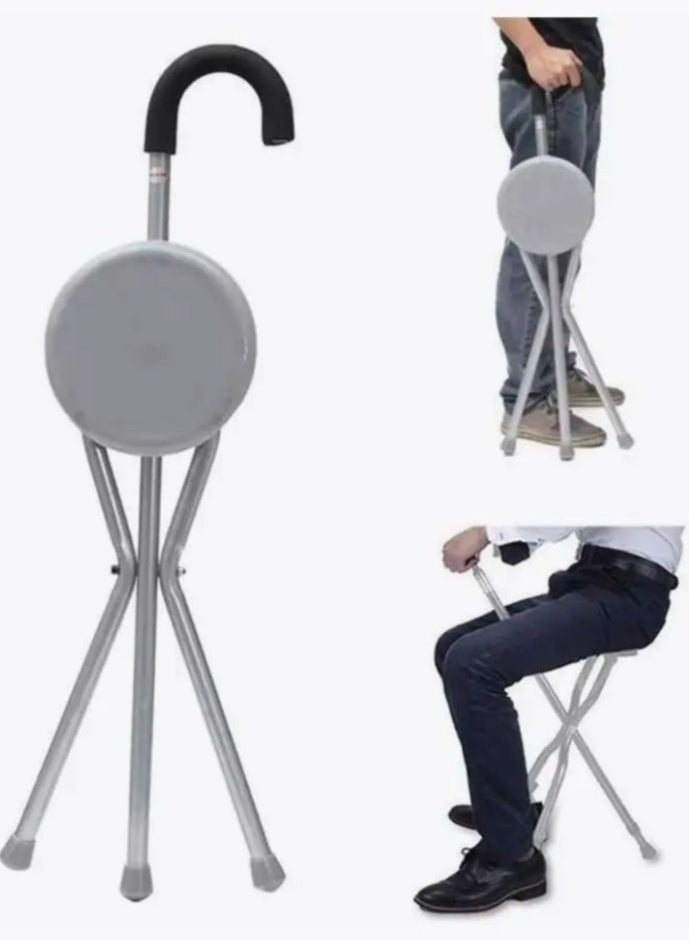 Generic Foldable crutch chair is practical and easy to open and close  - Image 1