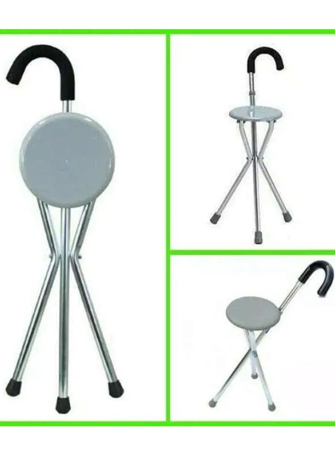 Generic Foldable crutch chair is practical and easy to open and close  - Image 2
