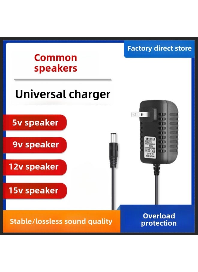 محول طاقة صوت 9V12V شاحن مشغل DVD EVD المحمول 15V3A مراقبة الصوت 5V6V-اللون: Shengnengda 1503 موديل كبير (15v3a)