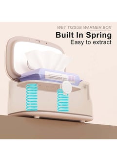 joyzzz Baby Wipe Warmer 3 Gear Smart Precise Temperature Control Large Capacity Wipes Warmer Baby Wet  - Image 5