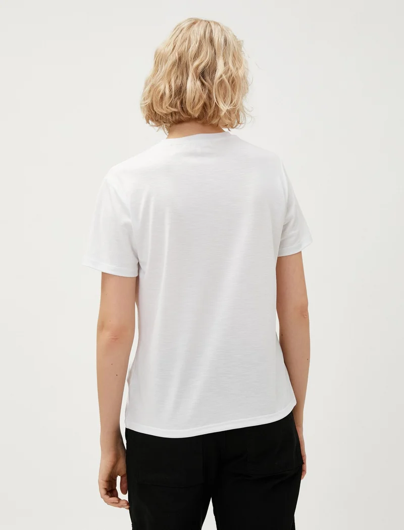 كوتون Basic Modal T-Shirt Short Sleeve