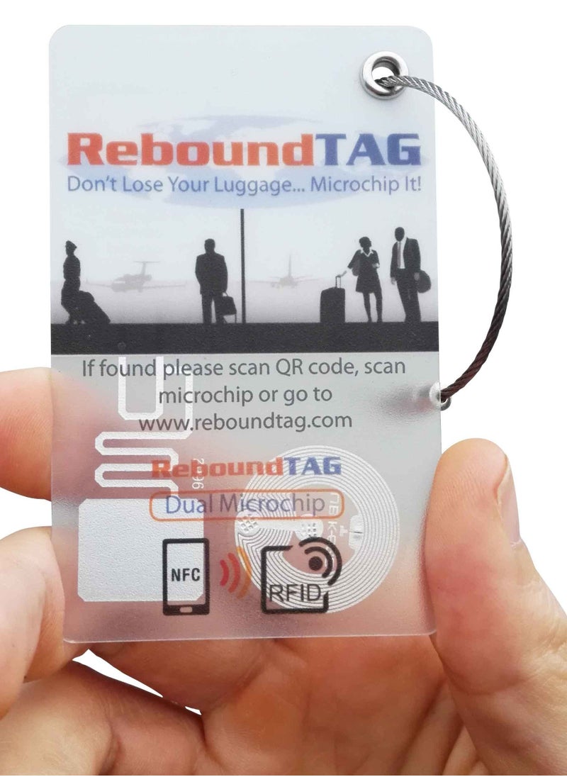 ReboundTAG ReboundTag Microchip Bag Tag (With a Full Years Membership)  - Image 1