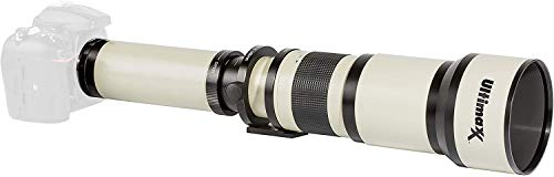 Ultimaxx 650-1300mm (w/ 2X Converter 1300-2600mm) Telephoto Zoom Lens Set for Canon EOS 9000D 800D 760D 750D 700D 1300D 1200D T100, 4000D, 3000D, 2000D, 1500D DSLR Cameras - Image 5