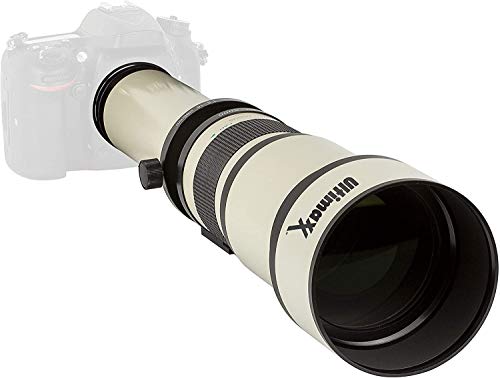 Ultimaxx 650-1300mm (w/ 2X Converter 1300-2600mm) Telephoto Zoom Lens Set for Canon EOS 9000D 800D 760D 750D 700D 1300D 1200D T100, 4000D, 3000D, 2000D, 1500D DSLR Cameras - Image 4