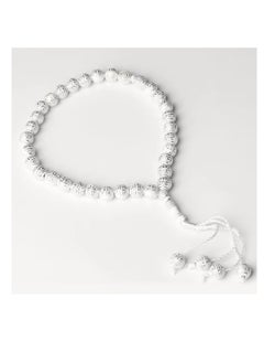 Laseta 33 Pieces Prayer Beads  White 10mm  - Image 3