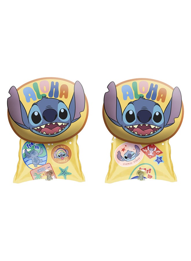 EOLO DISNEY 3D ARM BADNS - STITCH - PACKED IN COLOR BOX - 15 CM Wide - Image 2