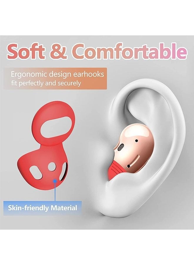 8 Pairs Ear Tips for Galaxy Buds Live, Anti-Slip Silicone Covers Eartips Accessories Compatible with Samsung Galaxy Bud Live - Image 2
