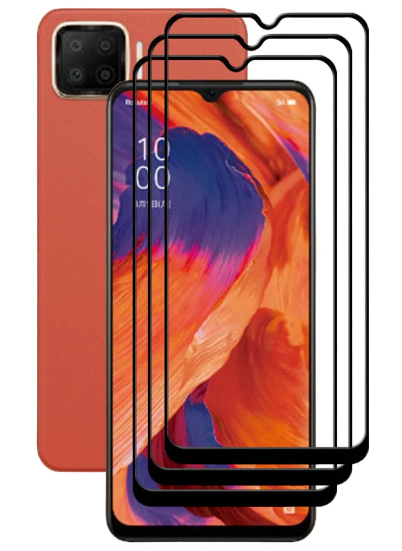 ACLIX 3 Pieces Antistatic ESD Dustproof Premium Quality High Definition Tempered Glass Screen Protector Designed For Oppo A73 - Image 1