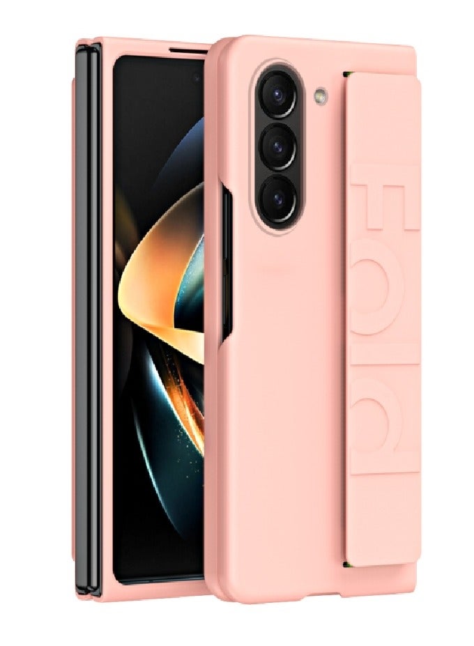 FOCUS Case Cover for Samsung Galaxy Z Fold 6 with Wrist Strap, Hard PC Protective Case Ultra Slim Anti-Scratch for Samsung Z Fold 6 5G 2024 - Image 1