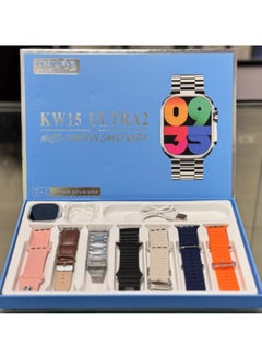Keqiwear Multi-Function KW-15 Ultra-2 Smart WATCH CALL & MSG