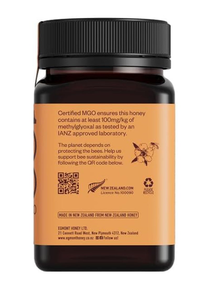 Egmont Raw Manuka Honey Multifloral 100+ Mg 500 Grams 100% Pure Authentic And Unpasteurized 17.6Oz  - Image 2