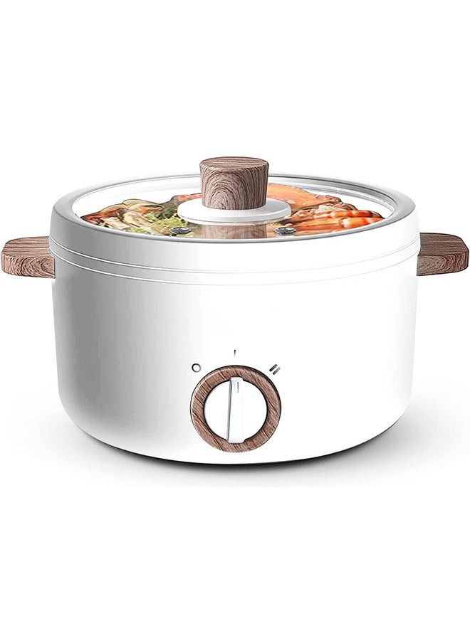 Electric Hot Pot, 1.5L Mini Multifunction Electric Cooker for Shabu-Shabu, Stir Fry, Noodles, Pasta, Nonstick Frying Pan for Sauté, Dual Power Control Ramen Cooker for Dorm and Office - pzsku/Z2FF2A5ABC00E275D5CC7Z/45/_/1715304155/75ab42f7-9eef-42b8-9e82-c41cf1307635