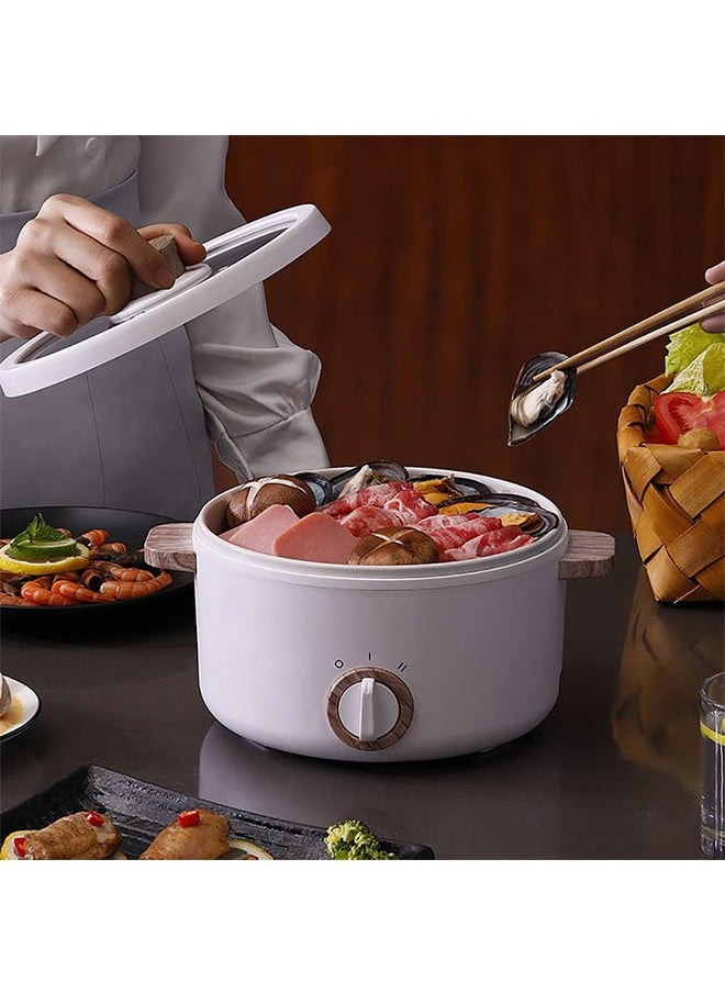 Electric Hot Pot, 1.5L Mini Multifunction Electric Cooker for Shabu-Shabu, Stir Fry, Noodles, Pasta, Nonstick Frying Pan for Sauté, Dual Power Control Ramen Cooker for Dorm and Office - pzsku/Z2FF2A5ABC00E275D5CC7Z/45/_/1715304277/e46f1ea6-44c0-4489-8d4e-0c4f117d6745